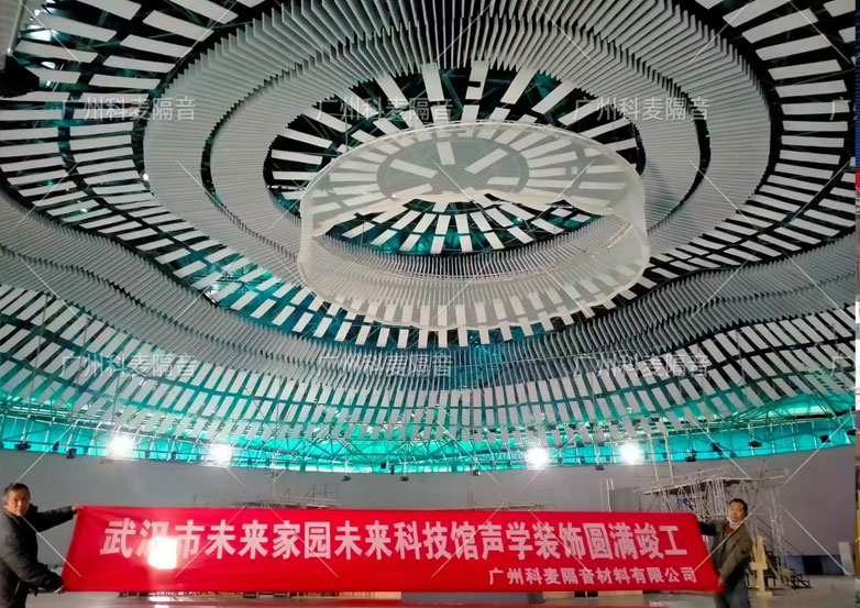 武汉市未来家园未来科技馆声学装饰圆满竣工